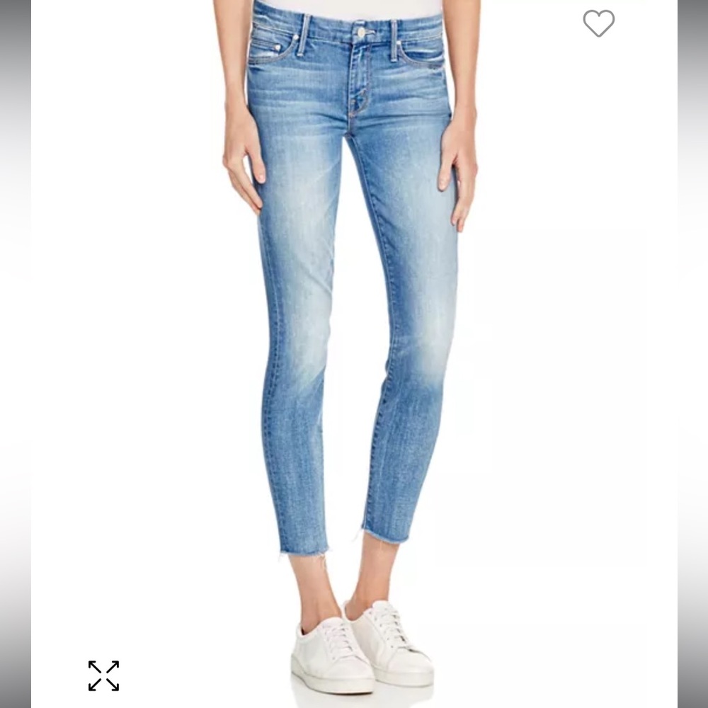 MOTHER The Looker Ankle Frey Birds of Paradise Jeans
